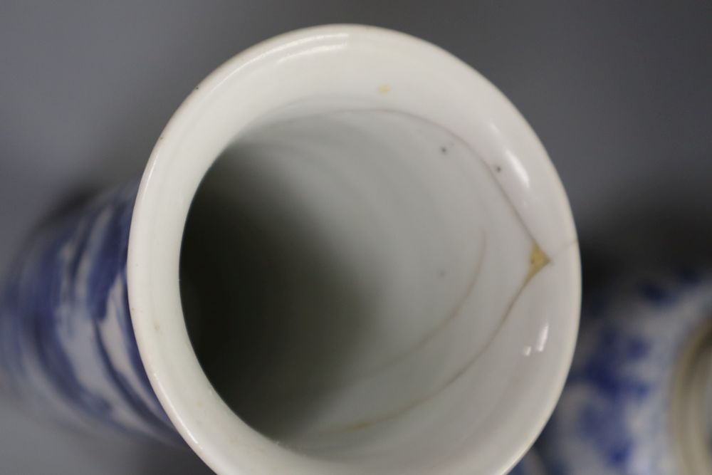 A group of Chinese porcelain vases and dishes, 19th century and later, and some European ceramics,
